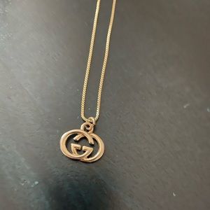 Gucci logo necklace